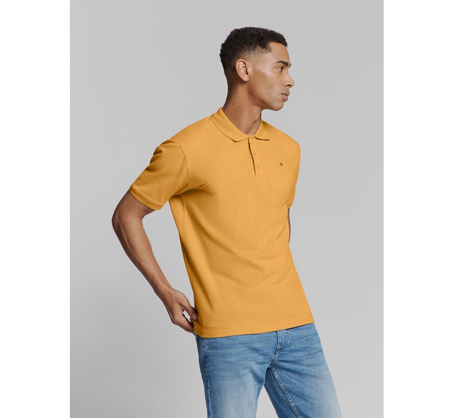 No Excess Polo Pique Solid Stretch Yellow (27390260SN - 070)