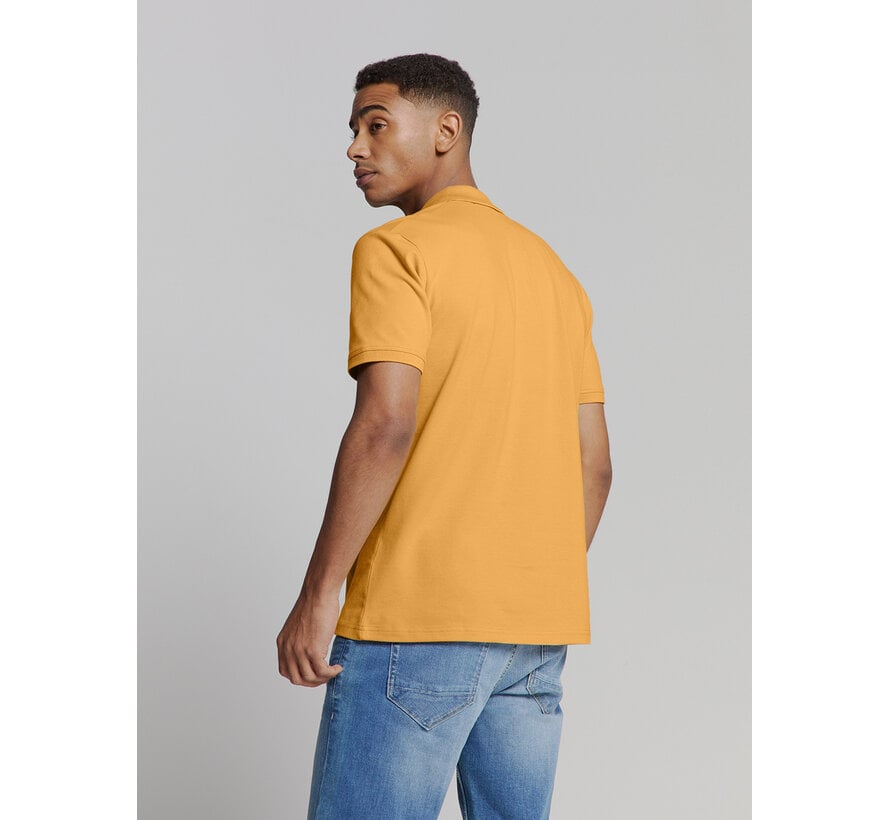 No Excess Polo Pique Solid Stretch Yellow (27390260SN - 070)