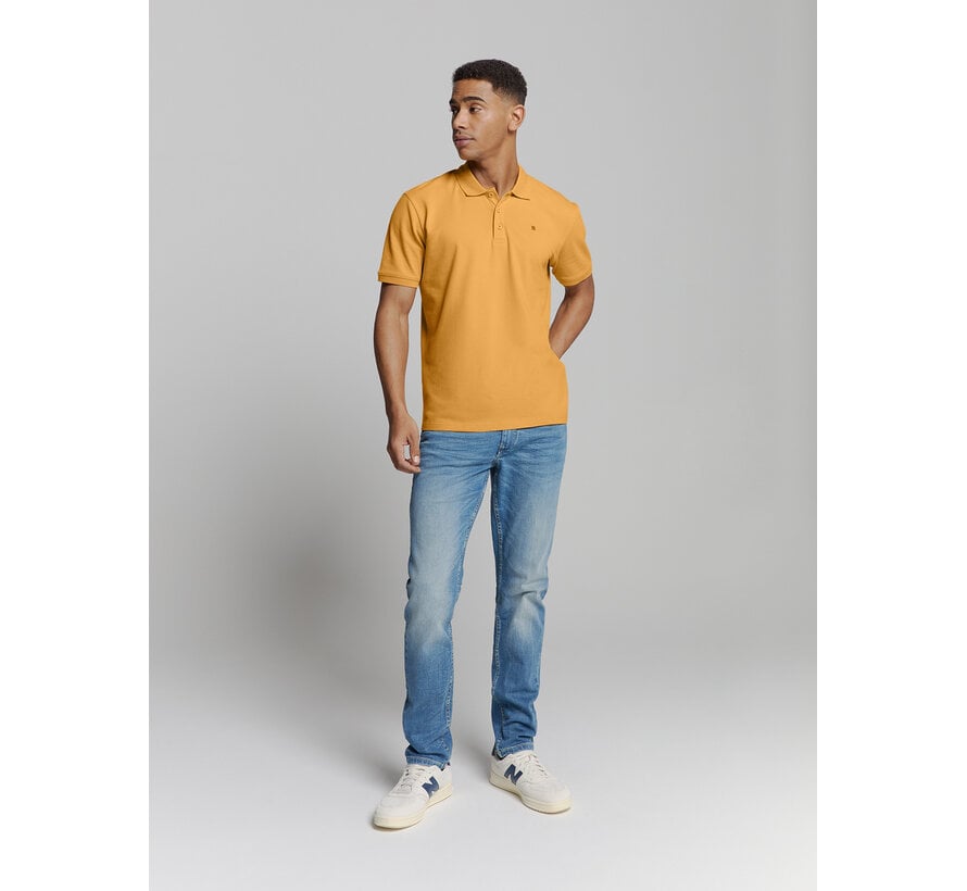 No Excess Polo Pique Solid Stretch Yellow (27390260SN - 070)