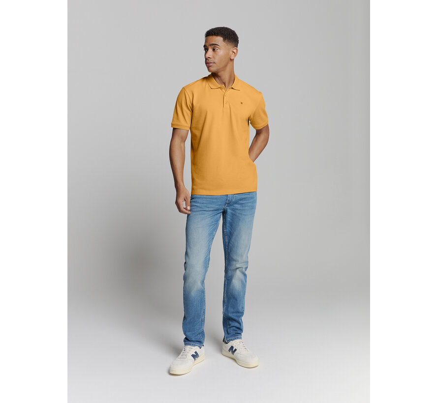 Polo Pique Solid Stretch Yellow (27390260SN - 070)