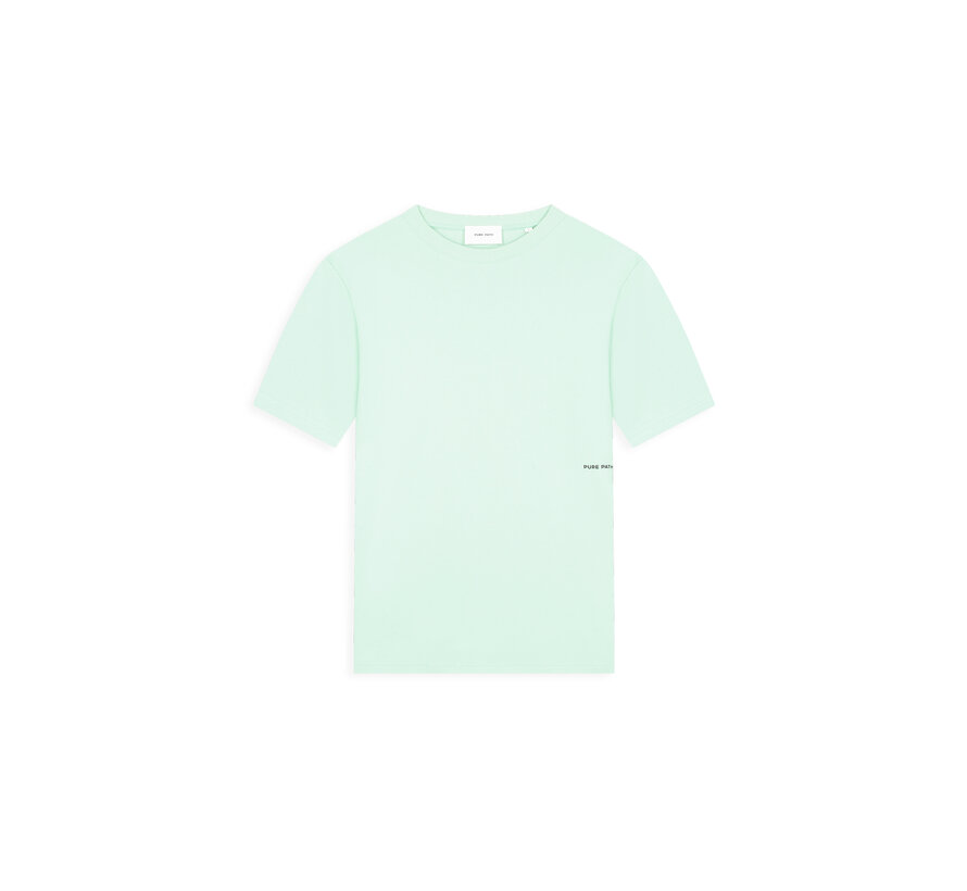 Pure Path Sideline Wordmark T-shirt Mint (26010101 - 14)