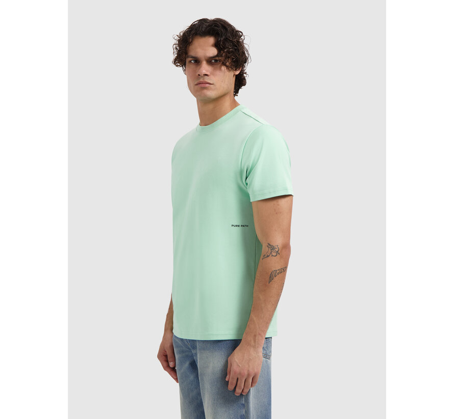 Pure Path Sideline Wordmark T-shirt Mint (26010101 - 14)