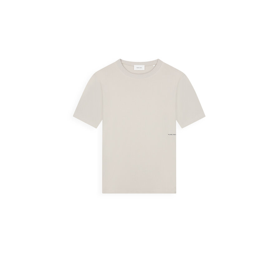Pure Path Sideline Wordmark T-shirt Sand (26010101 - 46)