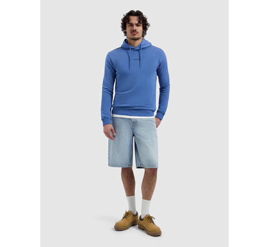 Pure Path Pixel Flower Hooded Sweater Cobalt (26010315 - 12)