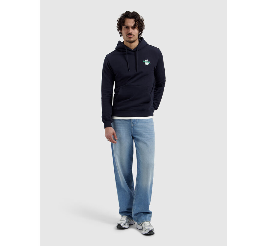 Pure Path Dreamers Coral Hoodie Dark Navy (26010314 - 57)