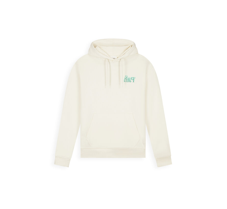 Pure Path Mirror Logo Hooded Sweater Ecru (26010312 - 54)