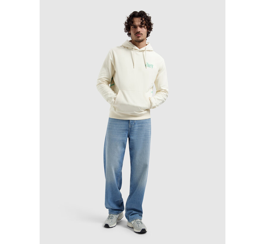 Pure Path Mirror Logo Hooded Sweater Ecru (26010312 - 54)
