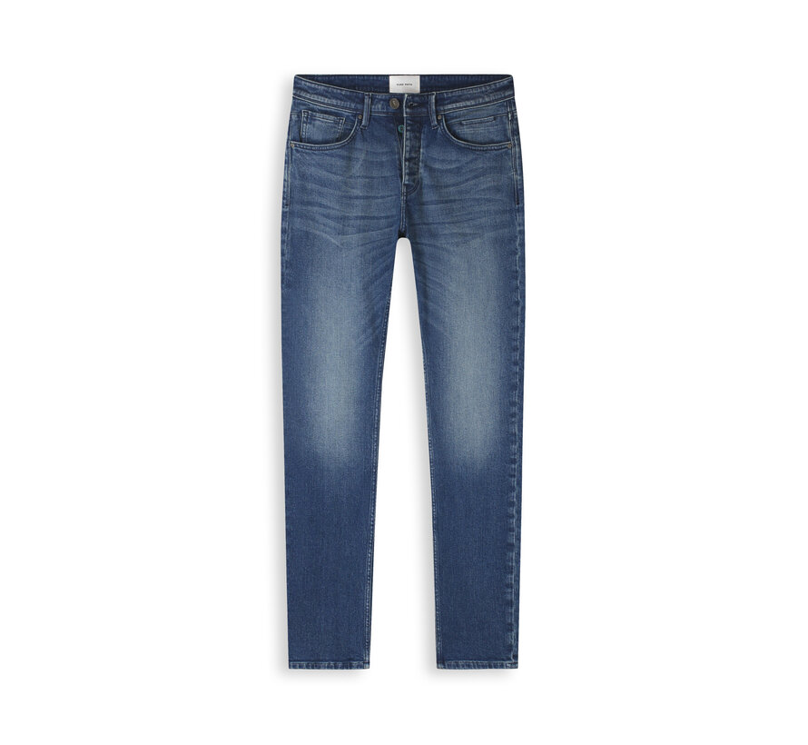 Pure Path Jeans The Ryan Slim Fit Denim Dark Blue (W1650)