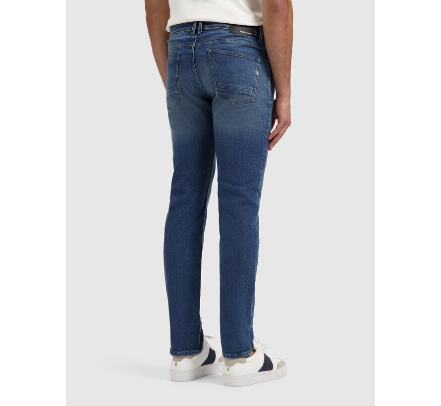 Pure Path Jeans The Ryan Slim Fit Denim Dark Blue (W1650)
