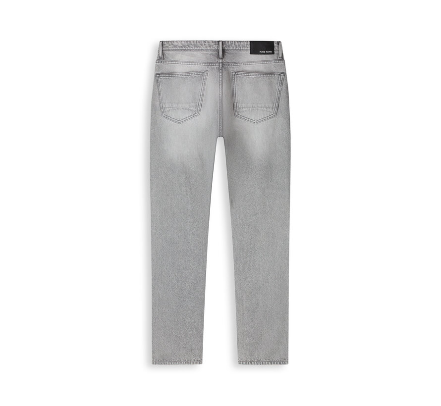 Pure Path Jeans The Eric Regular Fit Denim Mid Grey (W1687)