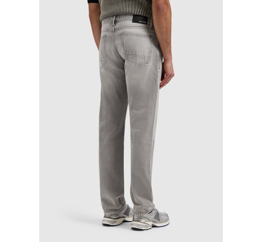 Pure Path Jeans The Eric Regular Fit Denim Mid Grey (W1687)