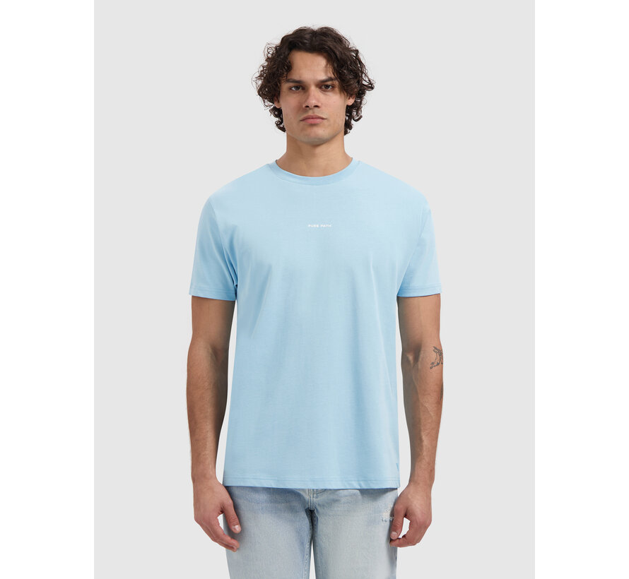 Pure Path T-shirt Essential Logo Sky Blue (26010102 - 99)