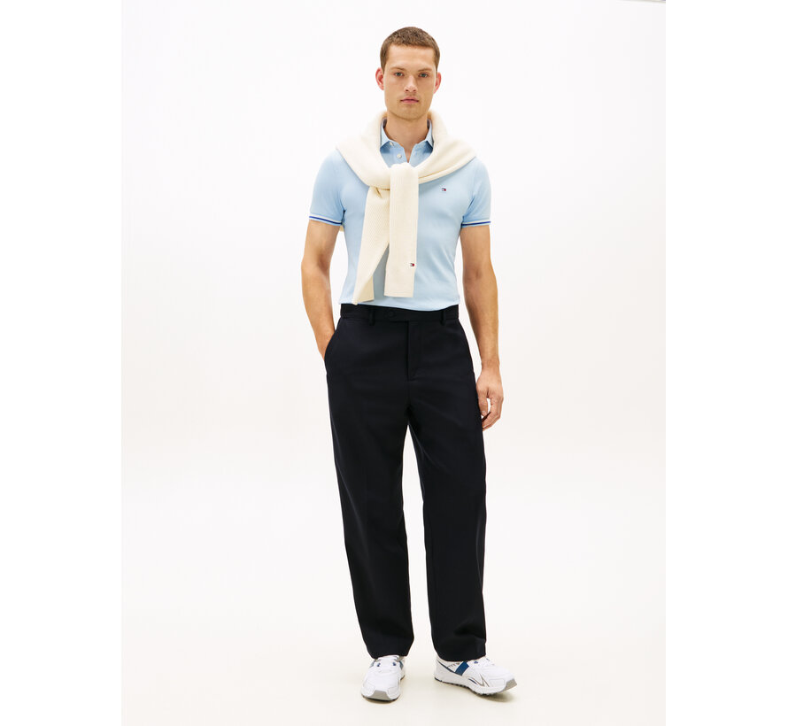 Polo Tipped Slim Fit Well Water (MW0MW39993 - C1Y)