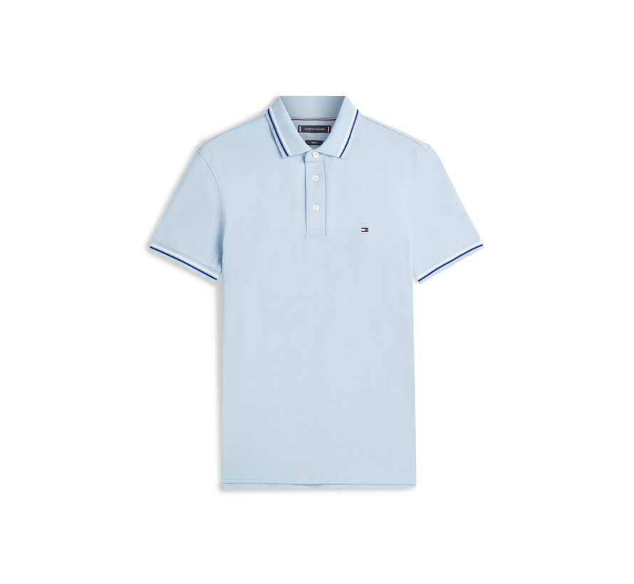 Polo Tipped Slim Fit Well Water (MW0MW39993 - C1Y)