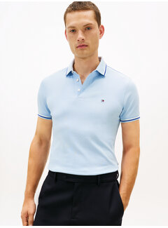 Tommy Hilfiger Tommy Hilfiger Polo Tipped Slim Fit Well Water (MW0MW39993 - C1Y)