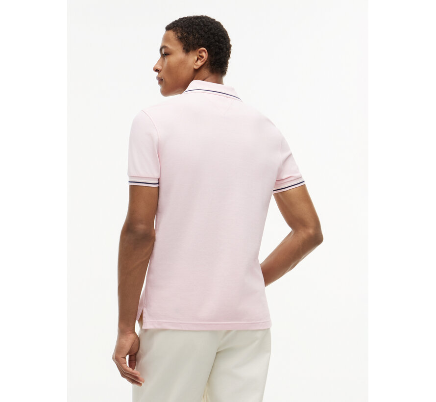 Polo Tipped Slim Fit Pink Lily (MW0MW39993 - TPB)