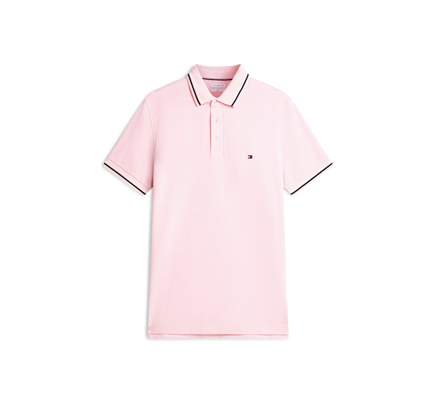 Polo Tipped Slim Fit Pink Lily (MW0MW39993 - TPB)
