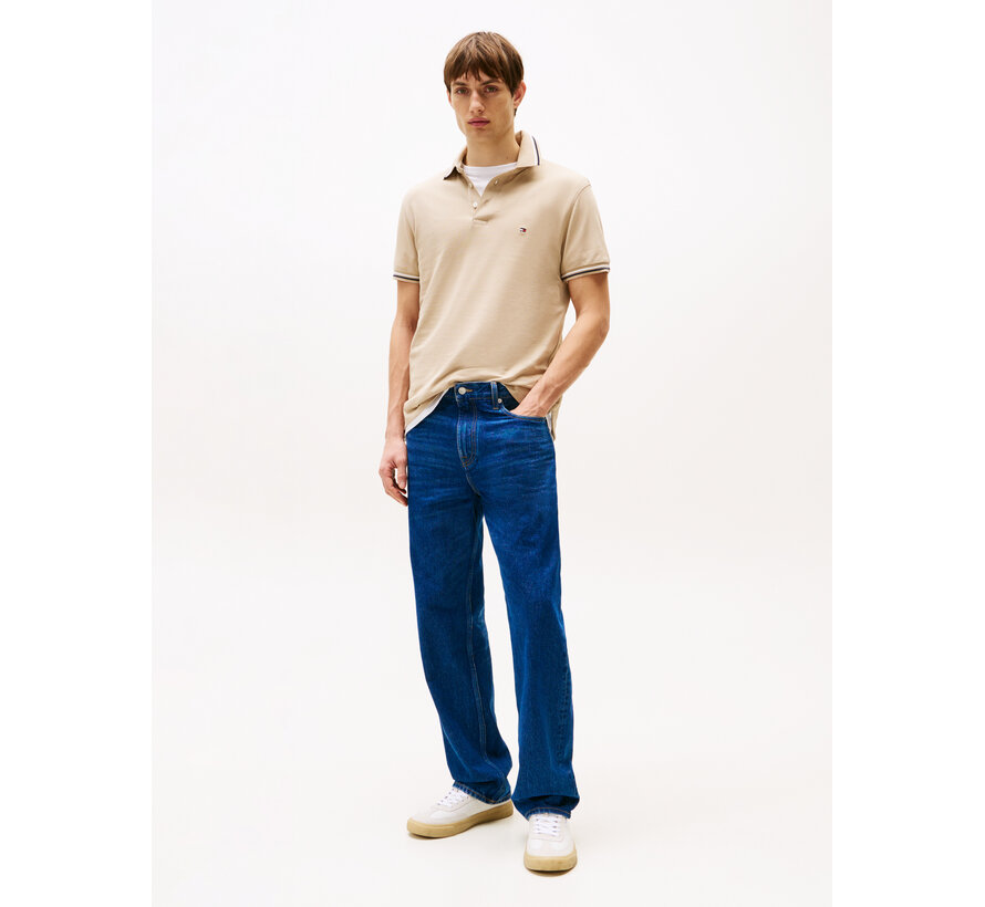 Polo Tipped Slim Fit Sandalwood (MW0MW39993 - RBT)