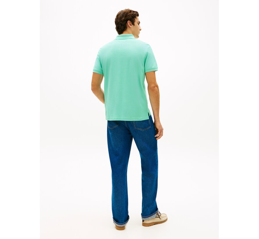 Polo TH Script Regular Fit Arctic Aqua (MW0MW43046 - CSR)