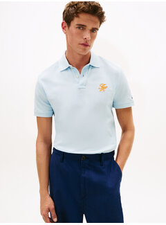 Tommy Hilfiger Tommy Hilfiger Polo TH Script Regular Fit Keepsake Blue (MW0MW43046 - CYR)