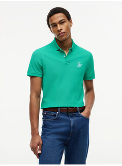 Tommy Hilfiger Tommy Hilfiger Polo TH Script Regular Fit Jade Wink (MW0MW43046 - L3W)