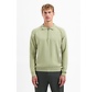 Pullover Polo Half Zip Solid Light Moss (29230962SN - 197)