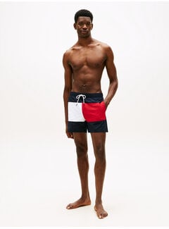 Tommy Hilfiger Tommy Hilfiger Zwemshort Flag Navy/White/Blue (UM0UM03840 - DW5)