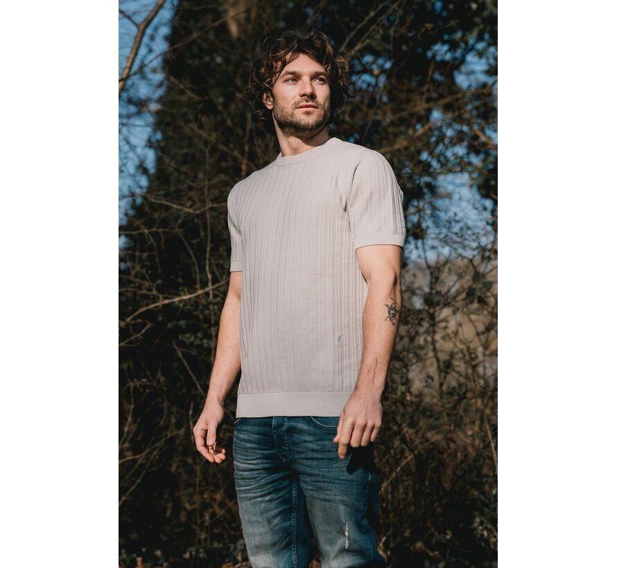 Knitted T-shirt TS Vertical Metal (2401080205 - 161)