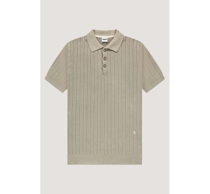 Knitted Polo PL Vertical Seneca Rock (2401080400 - 194)