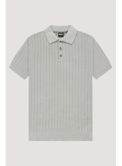 Kultivate Knitted Polo PL Vertical Metal (2401080400 - 161)
