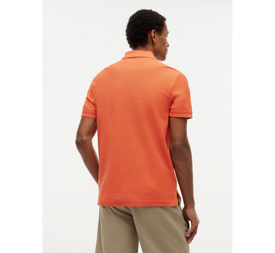Polo TH Script Regular Fit Brilliant Orange (MW0MW43046 - SCX)