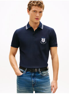 Tommy Hilfiger Tommy Hilfiger Polo Regular Fit Pique Badge Navy (MW0MW43061 - DW5)