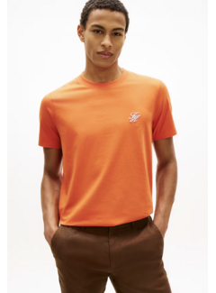 Tommy Hilfiger Tommy Hilfiger T-Shirt Monogram Brilliant Orange (MW0MW43066 - SCX)