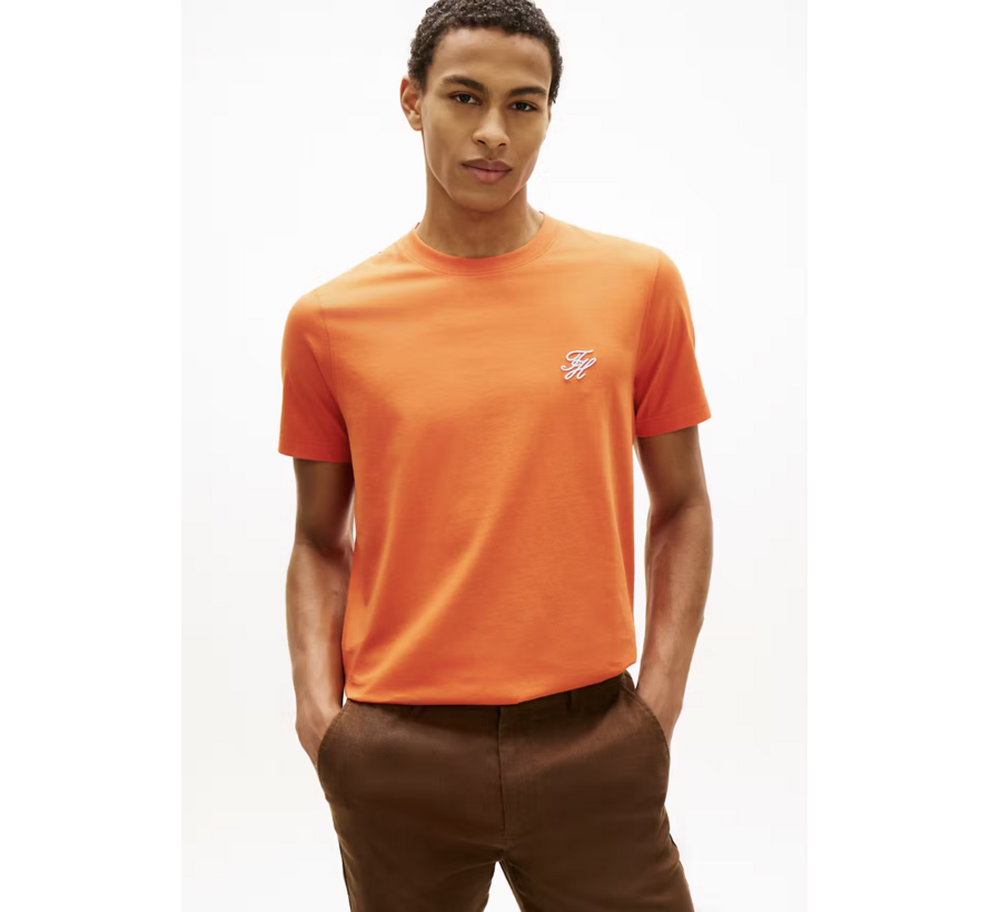 T-Shirt Monogram Brilliant Orange (MW0MW43066 - SCX)