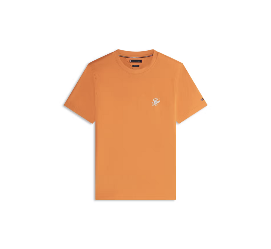 T-Shirt Monogram Brilliant Orange (MW0MW43066 - SCX)
