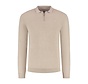 Premium Rugby Half Zip Beige (61.2160 - 146)