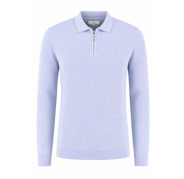 Fellows United Premium Rugby Half Zip Light Blue (61.2160 - 119)
