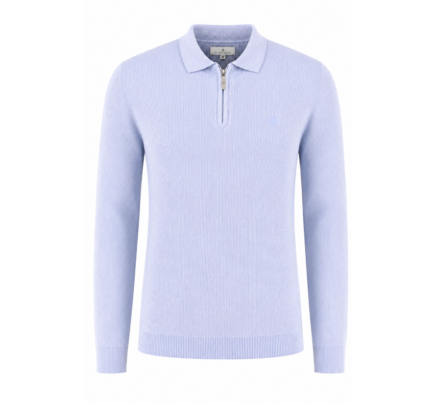 Premium Rugby Half Zip Light Blue (61.2160 - 119)
