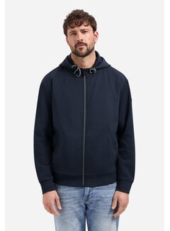 No Excess No Excess Sweat Vest Full Zipper Hooded Interlock Night Navy (31100102 - 078)