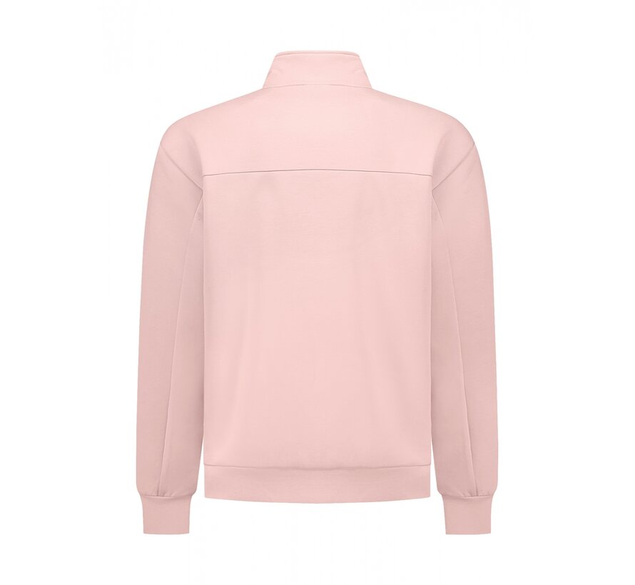 Sweater Half Zip Interlock Light Mauve (31100103 - 346)