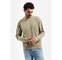 No Excess Sweater Crewneck French Terry Garment Dyed  (31110116 - 346)