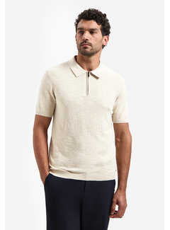 No Excess Pullover Short Sleeve Polo Zip Frote Desert (31220243 -  045)