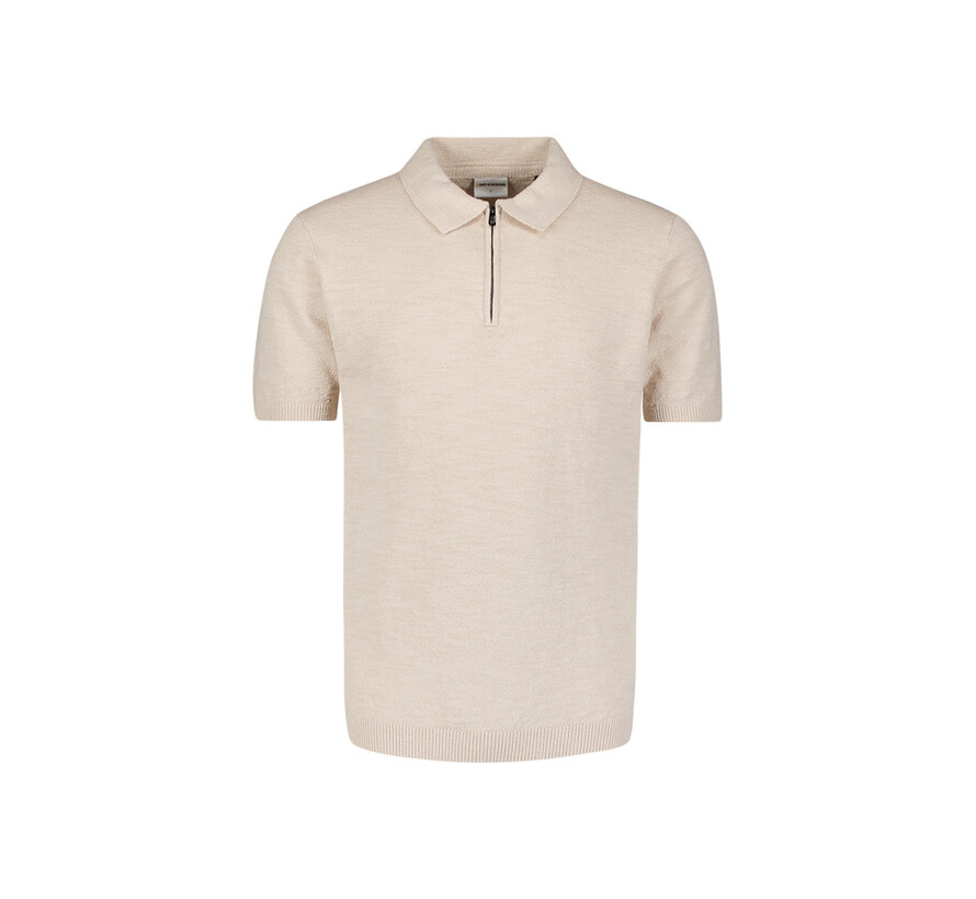 Pullover Short Sleeve Polo Zip Frote Desert (31220243 -  045)