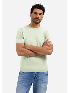 No Excess Pullover Short Sleeve Crew Neck Melange Green (31220293SN - 050)