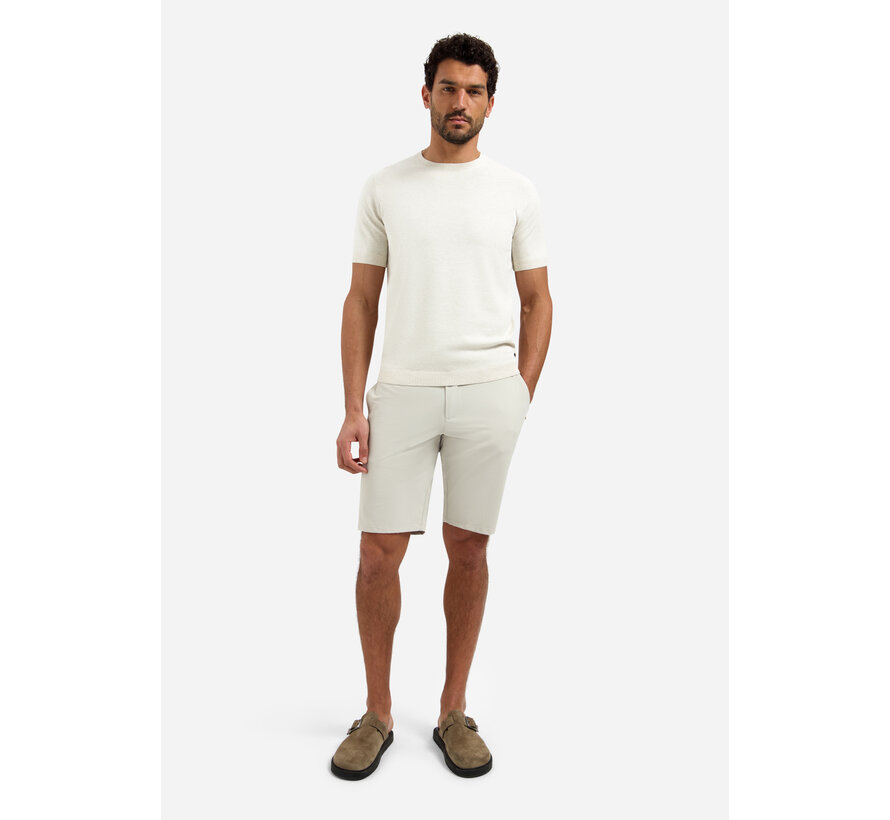 Pullover Short Sleeve Crew Neck Melange Kit (31220293SN - 108)