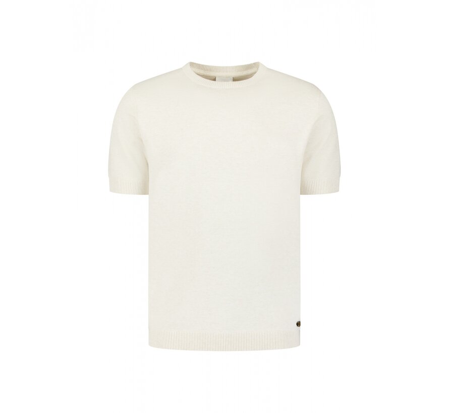 Pullover Short Sleeve Crew Neck Melange Kit (31220293SN - 108)