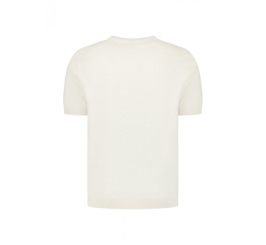 Pullover Short Sleeve Crew Neck Melange Kit (31220293SN - 108)