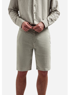 No Excess No Excess Short Chino With Linen Taupe (318190321 - 044)