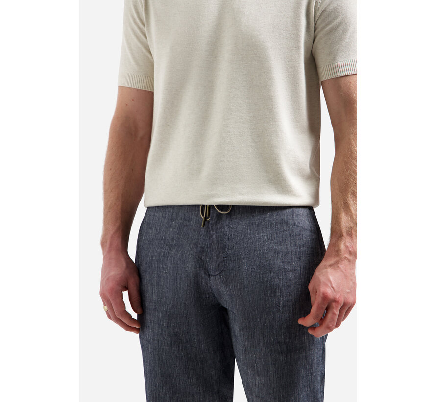Short Chino With Linen Night (318190321 - 078)
