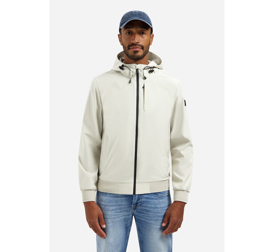 Jacket Short Fit Hooded Stone (31630216 - 014)